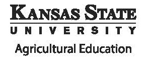 Kansas State University Agricultural Education